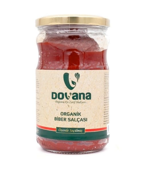 Organik Tatlı Biber Salçası