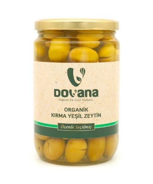 Organik Kırma Yeşil Zeytin
