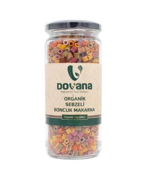 Organik Sebzeli Boncuk Makarna