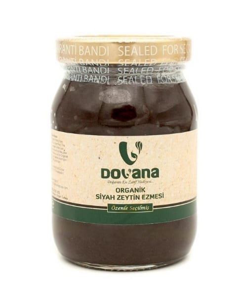 Organik Siyah Zeytin Ezmesi