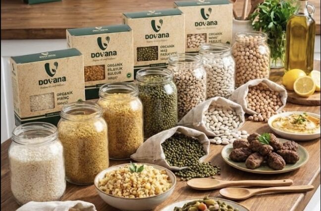 Dovana Tam Organik Mutfak Serisi - Sağlıklı Organik Bakliyat ve Tahıl Çeşitleri