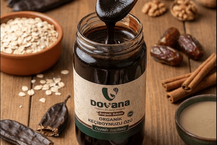 🌰 Organik Keçiboynuzu Özü: Tatlı Değil, Doğal Bir Derinlik