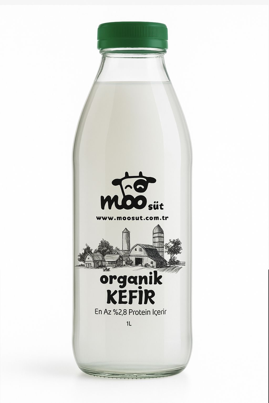 Organik Sade Kefir (1lt) MOO